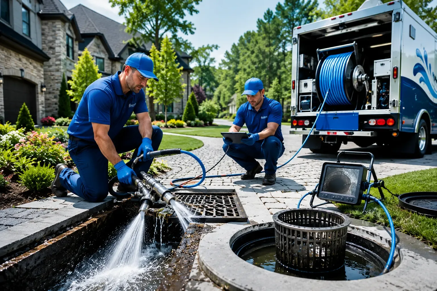 Local outdoor drain cleaning professionals in Burbank, SD