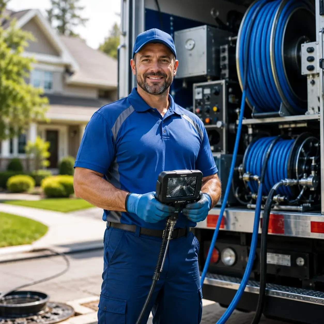 Local outdoor drain cleaning specialists in Burbank, SD